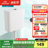 九牧（JOMOO）蹲便器 双档节水水箱抗污蹲便器 防臭劲冲自洁蹲便器套装 双键静音冲水箱95027