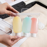 百草园便携分装瓶挤压旅行洗发水化妆品沐浴露卸妆油分装瓶60ML*3个装