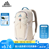 GREGORY格里高利 NANO蜂鸟 旅行男女户外徒步背包登山包通勤双肩包20L 20L-粉雾白（25年新款）