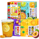 陌上花开 共4盒装 金桔柠檬百香果茶桂花雪梨茶网红水果茶花果茶包组合装