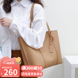 viney牛皮包包女包大容量托特包单肩包手提包520送女朋友母亲节礼物