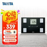 百利达（TANITA）BC-401S四电级家用智能体脂秤 日本品牌蓝牙电子健康体重秤 黑色
