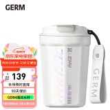 格沵（germ）可口可乐联名咖啡杯高颜值车载便携316杯子男女士大容量保温杯 极光白【可口可乐联名】 390ml