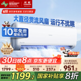 长虹（CHANGHONG）空调1匹新一级省电熊猫懒变频铜线电机空调国家补贴20%空调卧室挂式KFR-26GW/ZDCSW1+R1 以旧换新