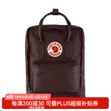 FJALLRAVEN北极狐双肩包kanken男女户外大容量书包电脑包运动旅行背包23510 424黑莓色 16L【可容纳14寸笔记本电脑】
