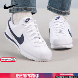 耐克（NIKE）女鞋 2025春夏新款时尚运动鞋缓震耐磨跑步鞋休闲鞋 白青-CORTEZ 38