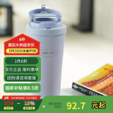 乐扣乐扣（LOCK&LOCK）遇见元气保温保冷咖啡杯带茶网男女车载水杯550mL蓝色LHC3300SBLU