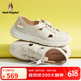 暇步士（Hush Puppies）凉鞋女士外穿包头平底时尚沙滩鞋B5K19BK3 白色 39