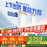 格力（GREE）空调柜机王者/京致上下送风 防直吹 新1级变频冷暖冷酷外机 衡温客厅节能立式空调家电国家补贴20% 2匹 一级能效 (50518)FNhAb-B1