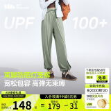 蕉下（beneunder）束脚休闲裤子女士运动阔腿冰丝防晒长裤速干高腰春夏25新款AL205
