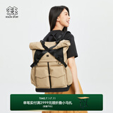 KOLON SPORT/可隆背包 男女同款户外露营多功能收纳运动休闲双肩包 LUBP4MT001-OL 橄榄绿 XXX