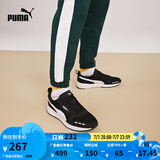 彪马（PUMA）【复古跑鞋】缓震透气轻便运动休闲鞋男女官方R78 373117 黑色-白-01 42.5