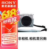 索尼（SONY）索尼微单相机 摄像机适用 2（京仓） E10皮套+腕带套装（蓝色）新