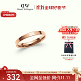 丹尼尔惠灵顿（DanielWellington）dw戒指女 经典系列戒指男女同款 玫瑰金48号 生日礼物送女友