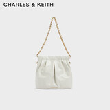 CHARLES&KEITH质感链条单肩包托特包流浪包包女包生日礼物CK2-20671559