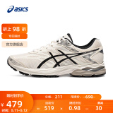 亚瑟士ASICS男鞋网面跑步鞋缓震跑鞋透气舒适运动鞋 GEL-FLUX 4 桦木色/黑色 40.5