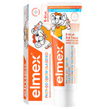 ELMEX欧洲进口艾美适儿童牙膏防蛀含氟0-3-6-12岁婴幼儿宝宝小学生 实惠【1支】0-6岁 50ml
