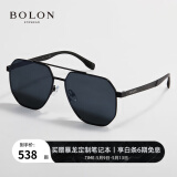 BOLON暴龙眼镜飞行员太阳镜偏光墨镜驾驶镜户外钓鱼防晒墨镜 BL8068 BL7199D11暗黑【碳纤维镜腿】