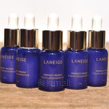 兰芝兰芝致美紧颜青春水乳套装精华修护霜眼霜补水保湿紧致套装 5瓶致美青春修护精华液7ml