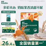 英氏（Engnice）婴幼儿蟹田大米夹心米饼树莓草莓味宝宝零食磨牙饼干 营养米饼42g