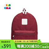 CILOCALA双肩包女M+号登山包校园电脑包大容量旅行包上班出游背包帆布书包 AZUKI