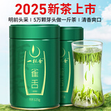 一杯香茶叶绿茶明前雀舌芽头250g2025新茶礼盒装送礼自己喝自饮茗茶礼品