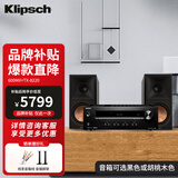 杰士（Klipsch）RP-600M II （二代）家用发烧级HIFI书架音箱 无源音箱 监听号角音响家庭影院2.0高保真前置音箱套 RP 600MII+安桥TX-8220