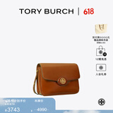 Tory Burch 汤丽柏琦 ROBINSON 斜挎肩背包豆腐包TB 143122 棕色 223 OS