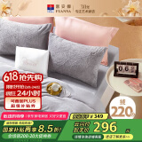 富安娜法兰绒四件套冬季防静电床品加厚床单被套单双人套件203*229cm