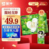 蒙牛真果粒茉莉风味+青提果粒酸奶饮品230g×10瓶 飞天小女警