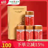 天福茗茶 正山红茶福建武夷山小叶种红茶 礼袋装 280g装
