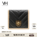 VANESSA HOGAN VH女包撞色短款钱包多卡位钱夹精致零钱包送女友生日礼物送女友
