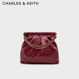 CHARLES&KEITH子母链条大容量流浪包单肩包生日礼物CK2-40671449