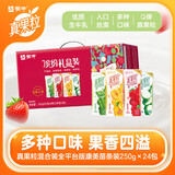 蒙牛真果粒牛奶饮品多口味可选 送礼佳品 新老装随机发 部分3月产 混合装康美苗条装250g×24包