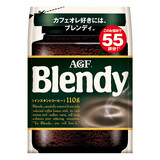AGFBlendy冰水速溶咖啡经典原味黑咖啡110g 55杯日本原装进口