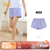 361°运动短裤夏季女跑步宽松运动裤户外健身休闲裤子女662424706H-4