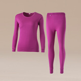 海之宁秋衣秋裤套装圆领纯棉加厚款保暖内衣女士全棉棉毛衫宽松衬衣衬裤