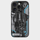 邦克仕（Benks）适用苹果16promax手机壳iphone15pro防摔磁吸壳14城市山野magsafe保护壳lulu猪兔克蛇年新年联名壳 兔克兔克联名-二进制 iPhone16 Pro Max