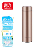 富光保温杯304不锈钢茶杯真空商务杯壶男女士保冷杯直身水杯子480ml