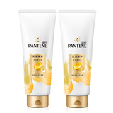 潘婷护发素洗发水套装 乳液修护强韧秀发洗发露深层滋养润发乳大瓶 乳液修护护发素400g*2支