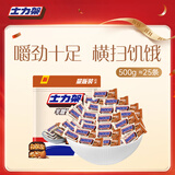 士力架 半糖劲脆巴旦木黑巧克力 袋装500g 休闲零食 糖果  生日礼物  