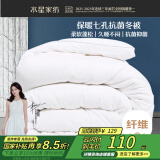 水星家纺被子冬季被子被芯纤维被褥约4.1斤150*210cm白