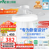 雷士（NVC）枕边风风扇灯吊扇北欧餐厅卧室全光谱1级能效三防一体36瓦包安装