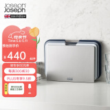 JOSEPH JOSEPH 台面分类菜板3件套 带把手砧板 切菜板案板面板套装 灰色小号（32*22cm） 60146