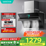 华帝（VATTI）官方抽油烟机侧吸小尺寸家用脱排吸油烟机大吸力挥手智控自动清洗一级能效以旧换新 i11135