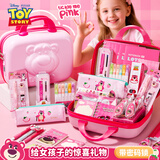 迪士尼（Disney）文具套装 小学生3-6年级3D草莓熊密码锁手提箱礼盒 初中生学习用品女孩生日礼物开学礼物开学清单