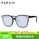 帕森（PARZIN）太阳镜女 范丞丞同款黑超情侣方框眼镜防晒开车驾驶墨镜男 91620