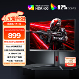 AOC 24.5英寸 FastIPS 原生300Hz超频310Hz 1ms HDR400 硬件低蓝光 电竞显示器 宙斯盾25G4S 国家补贴