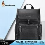 暇步士（Hush Puppies） 商务双肩包大容量男士背书包男电脑包多功能生日礼物送男友