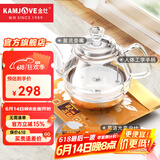 金灶（KAMJOVE）自动上水电热水壶 全智能玻璃煮水壶 底部上水茶台烧水壶保温一体 香槟金 1个